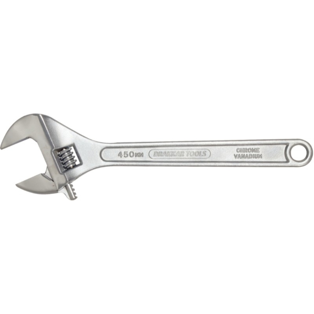 Cle a molette 450mm 18' c.v dt DRAKKAR TOOLS - 12410