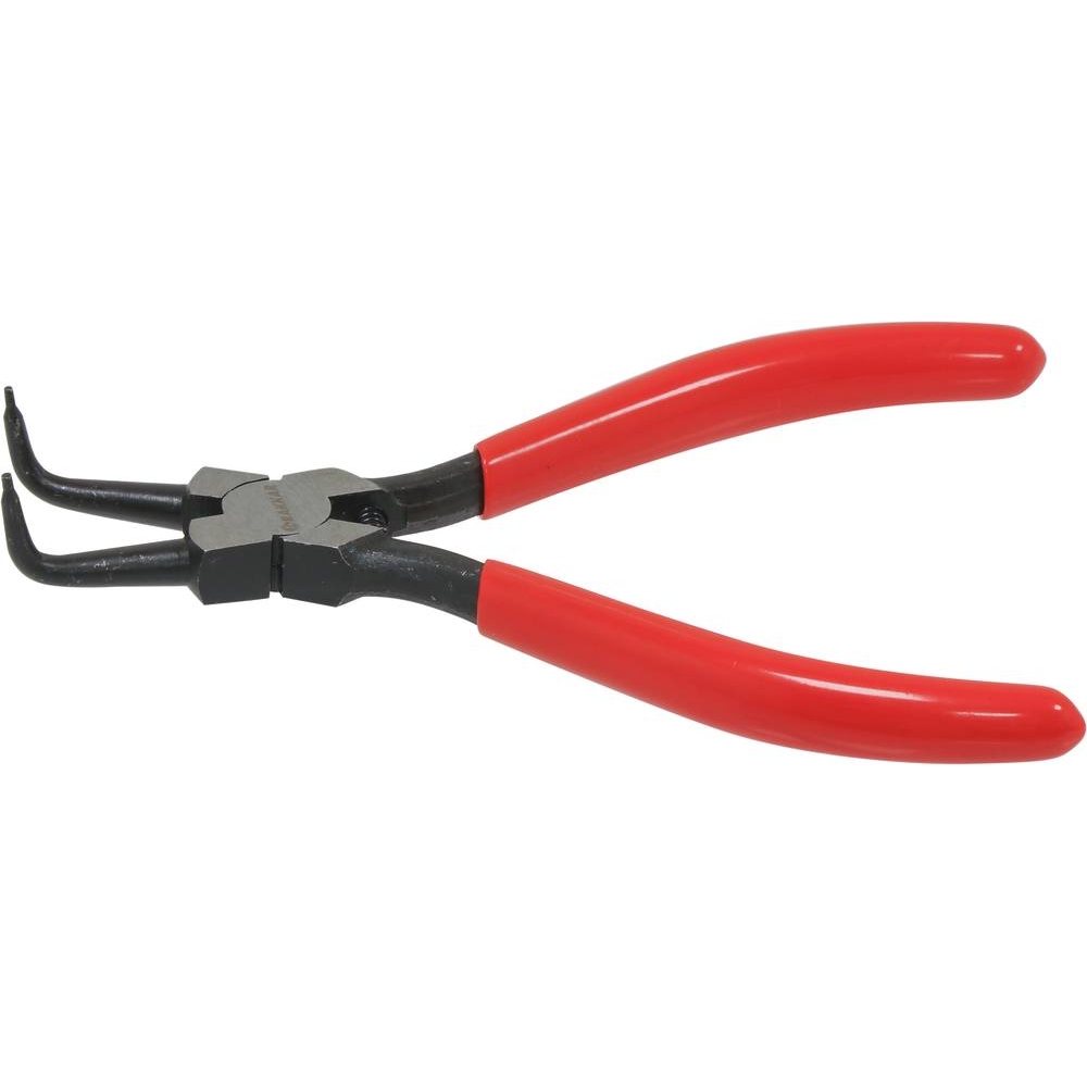 Pince coudée 180mm pour circlips intérieur 19/60mm gainée - carte DRAKKAR TOOLS - 12535