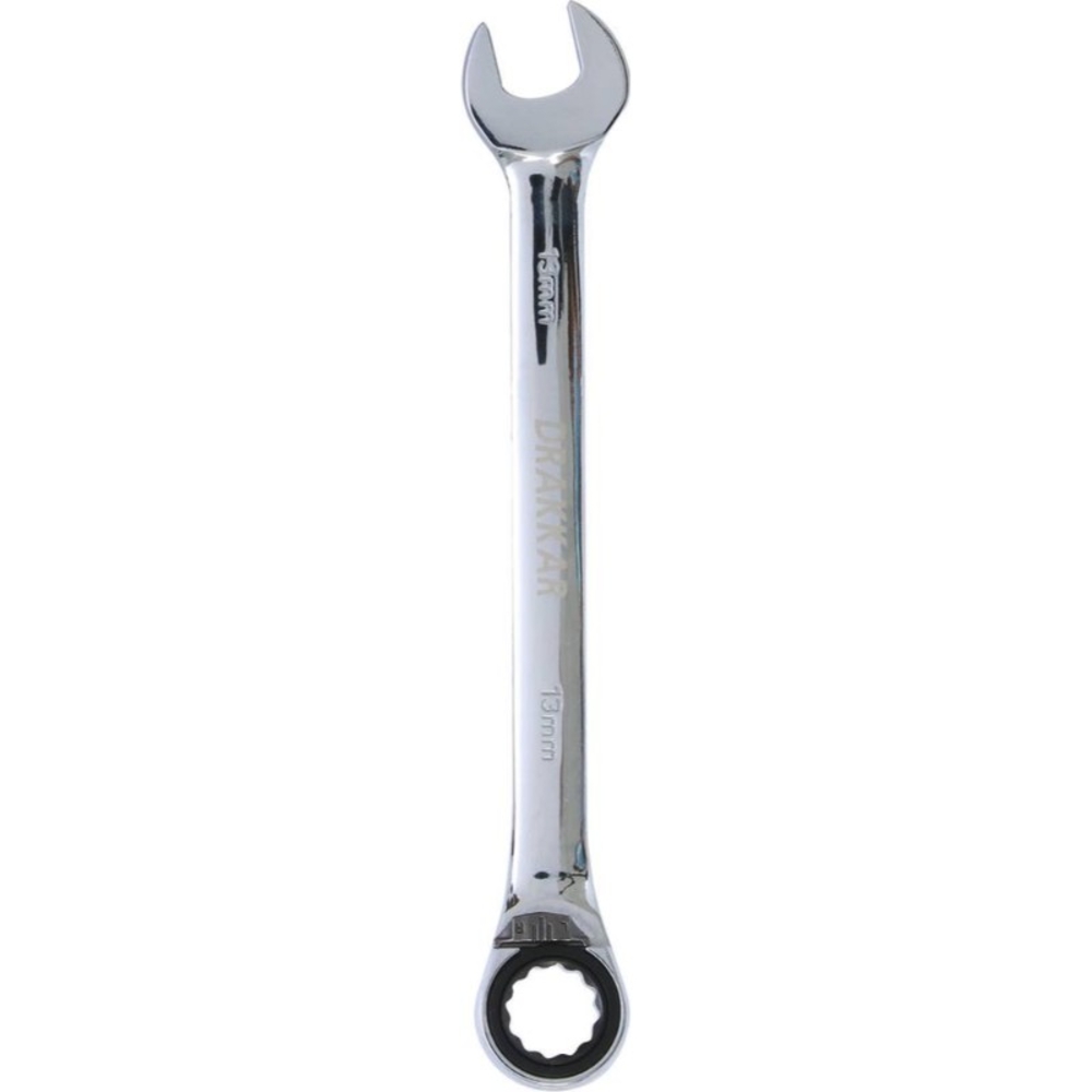 Cle mixte coudee cliquet 13mm 72d/carte dt DRAKKAR TOOLS - 12676