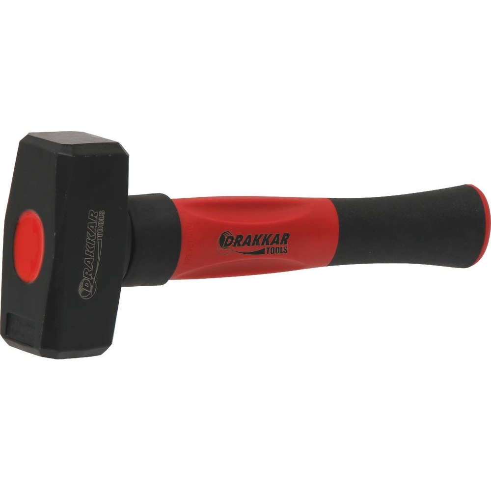 Massette de mécanicien 39mm 1Kg avec manche tri-matière DRAKKAR TOOLS - 12726