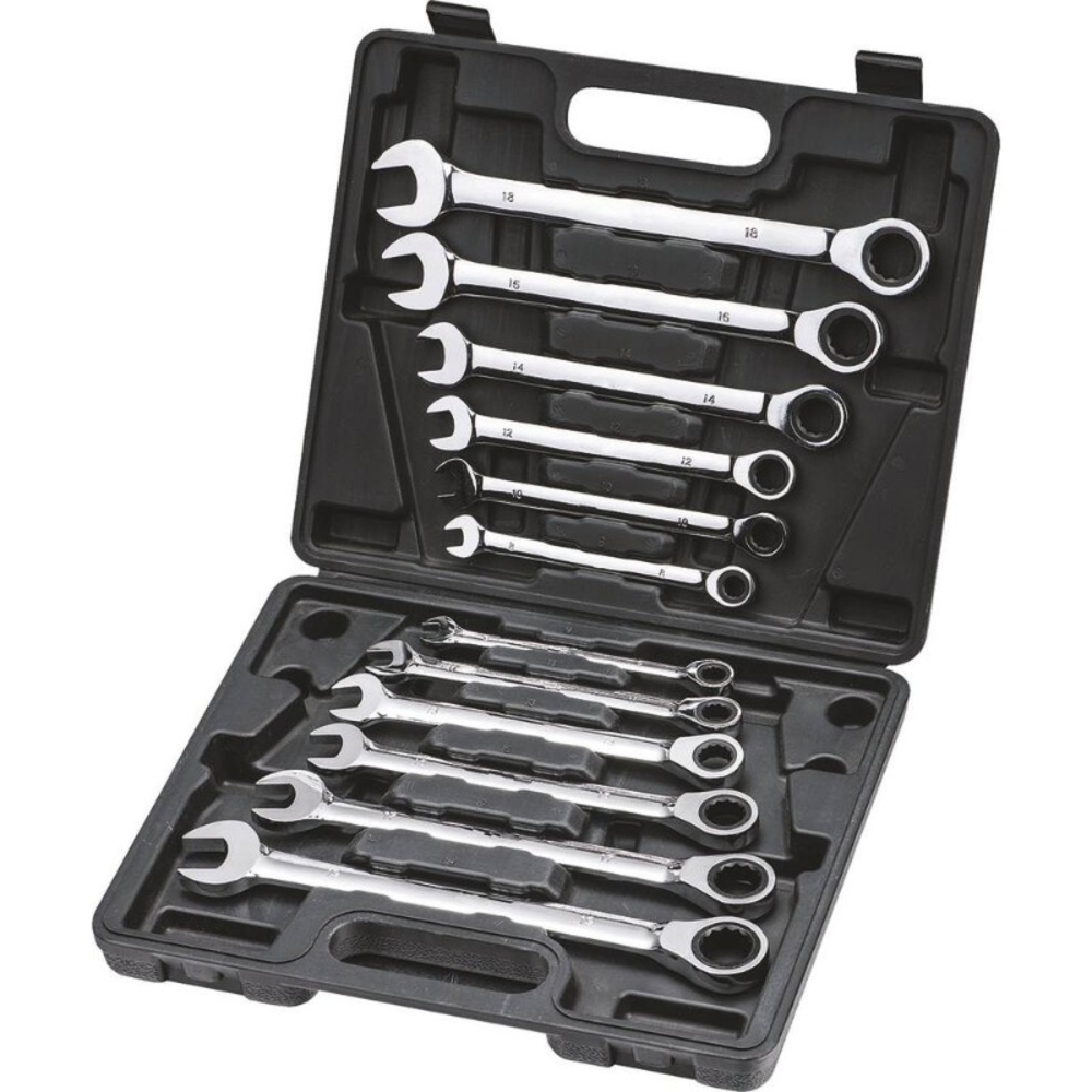 12 cles mixtes a cliquet en mallette EQUINOXE - 12785