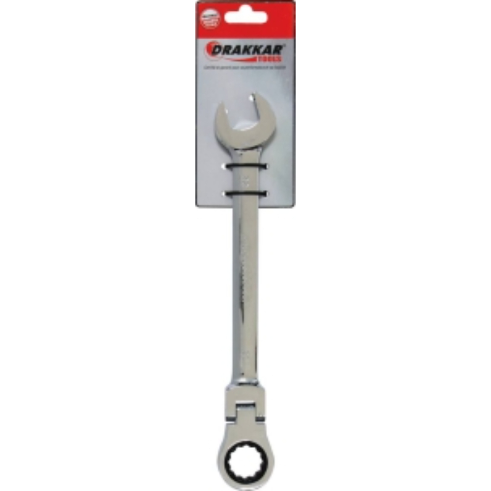 CLE MIXTE ARTICULEE A CLIQUET 22MM *DT* S - DRAKKAR TOOLS - 12887