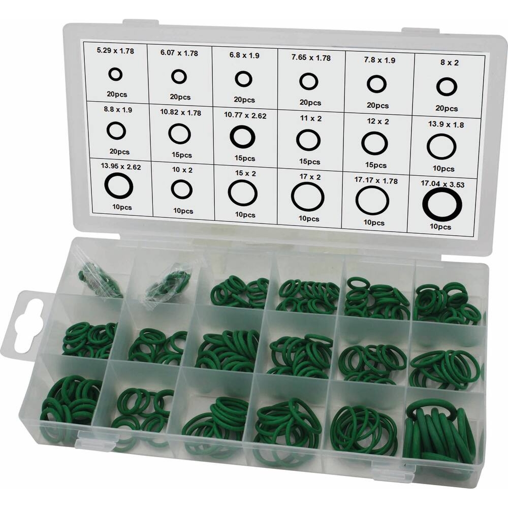 Joints toriques viton de 5 à 17mm - coffret de 270 pcs STILKER - 12902
