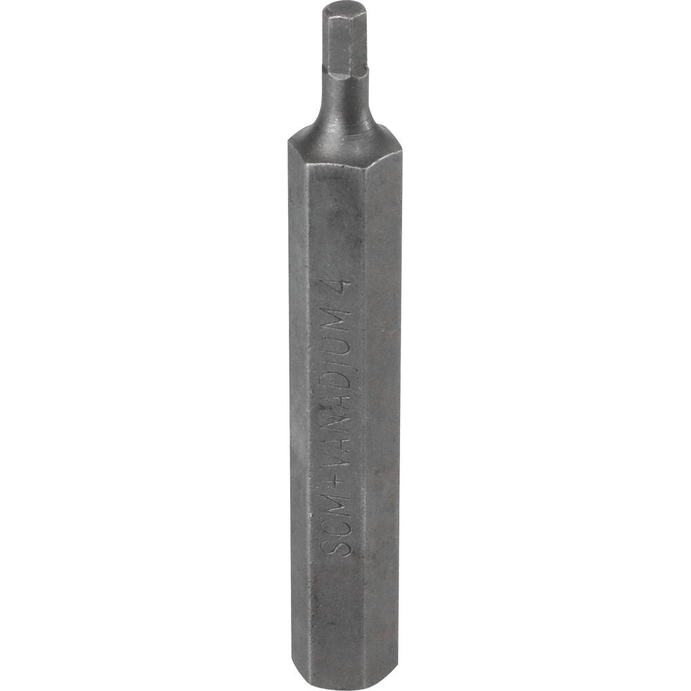 Embout hexagonal 10x75mm avec empreinte hexgonale 4mm DRAKKAR TOOLS - 12966