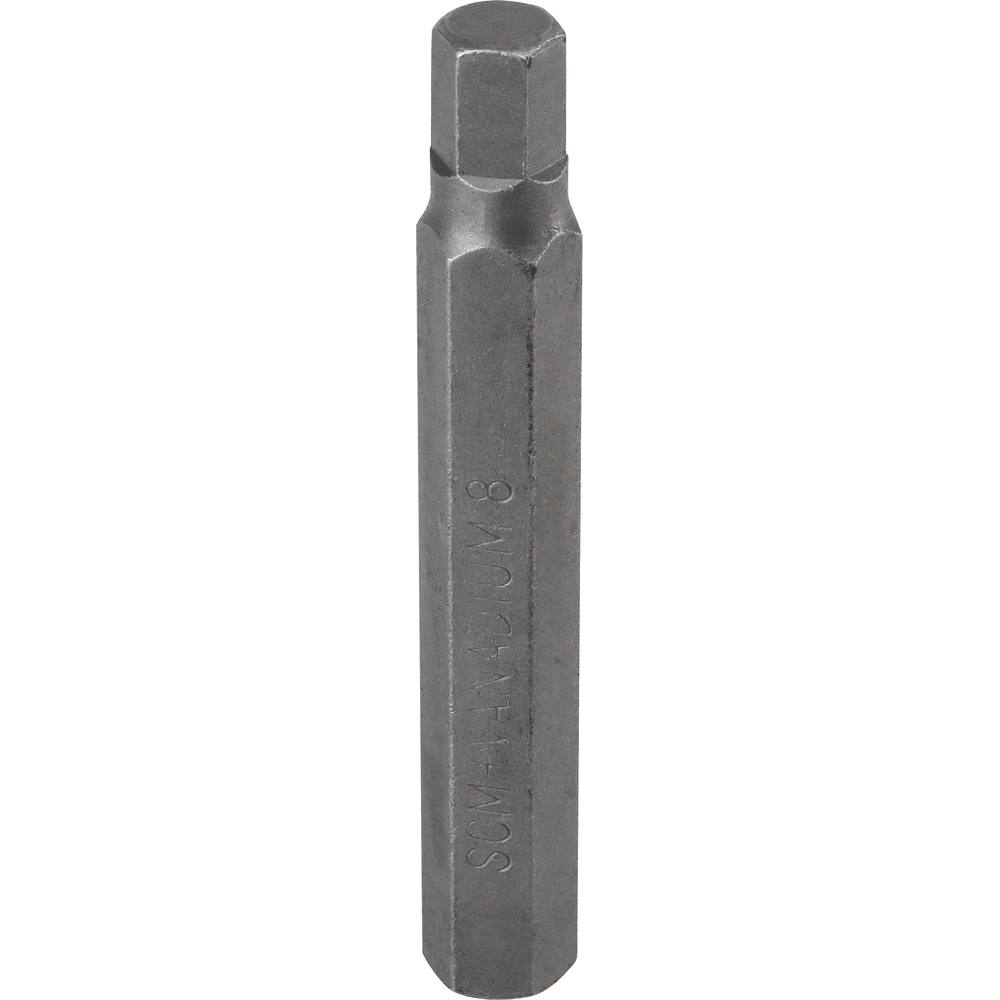 Embout hexagonal 10x75mm avec empreinte hexgonale 8mm DRAKKAR TOOLS - 12970