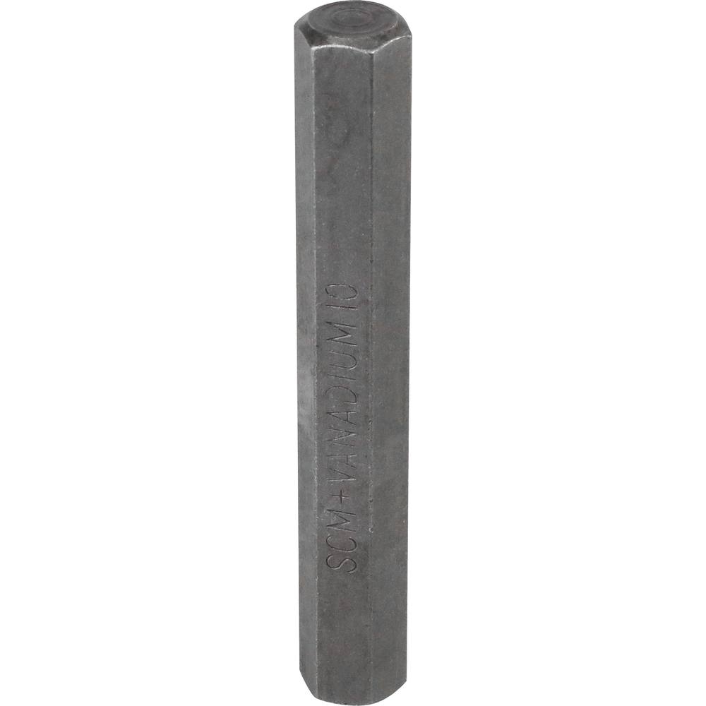 Embout hexagonal 10x75mm avec empreinte hexgonale 10mm DRAKKAR TOOLS - 12971