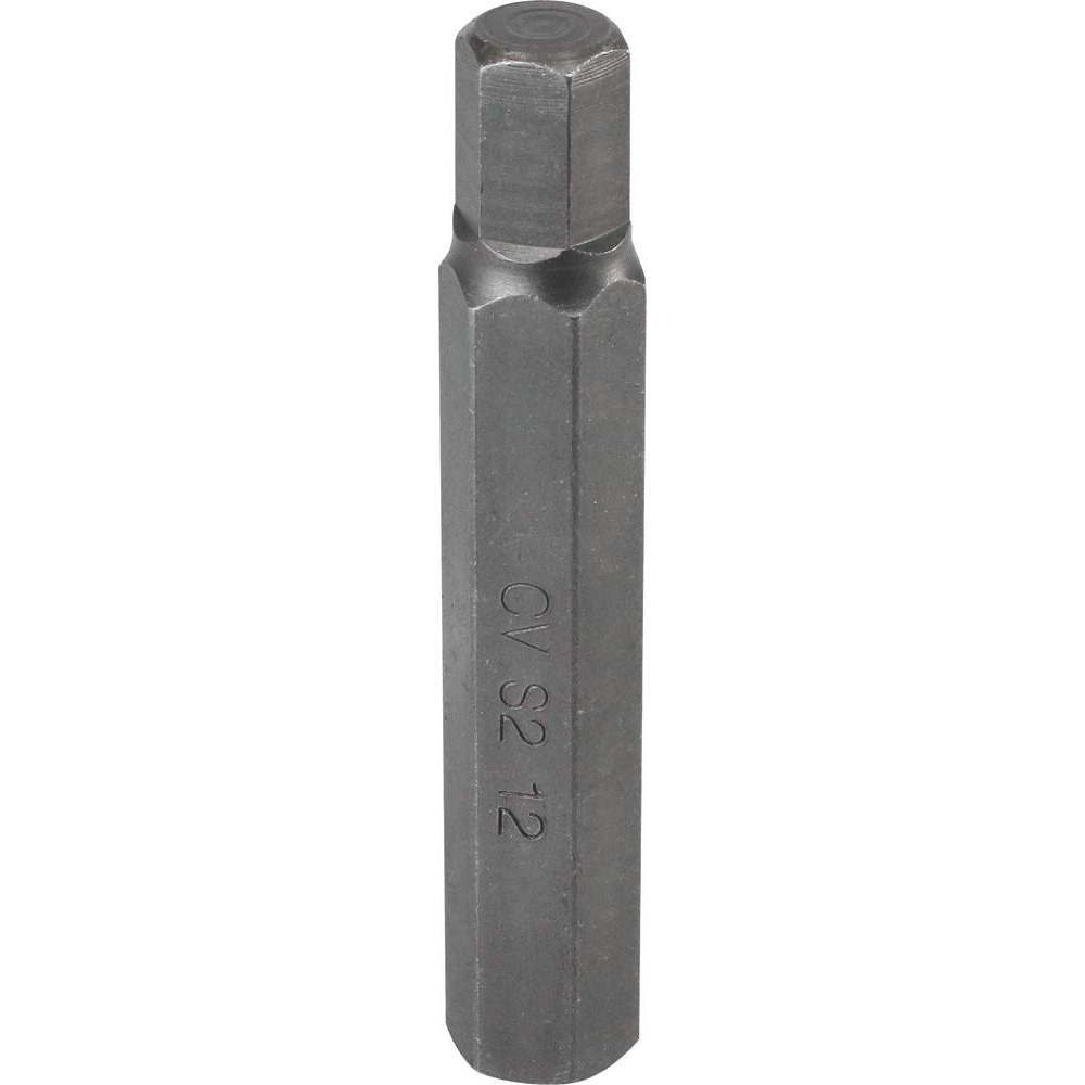 Embout hexagonal 10x75mm avec empreinte hexgonale 12mm DRAKKAR TOOLS - 12972