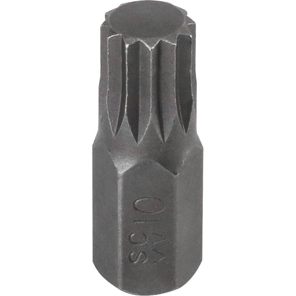 Embout hexagonal 10x30mm avec empreinte XZN 10mm DRAKKAR TOOLS - 12976