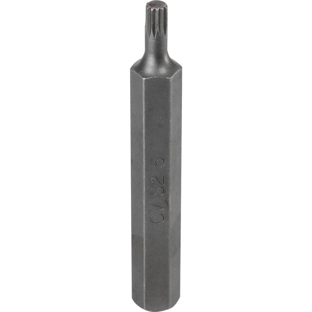 Embout hexagonal 10x75mm avec empreinte XZN 5mm DRAKKAR TOOLS - 12978