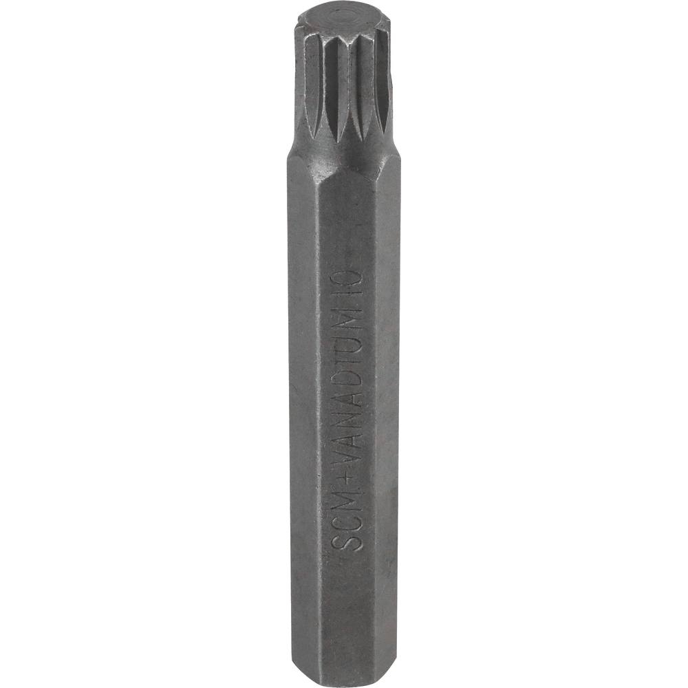 Embout hexagonal 10x75mm avec empreinte XZN 10mm DRAKKAR TOOLS - 12981