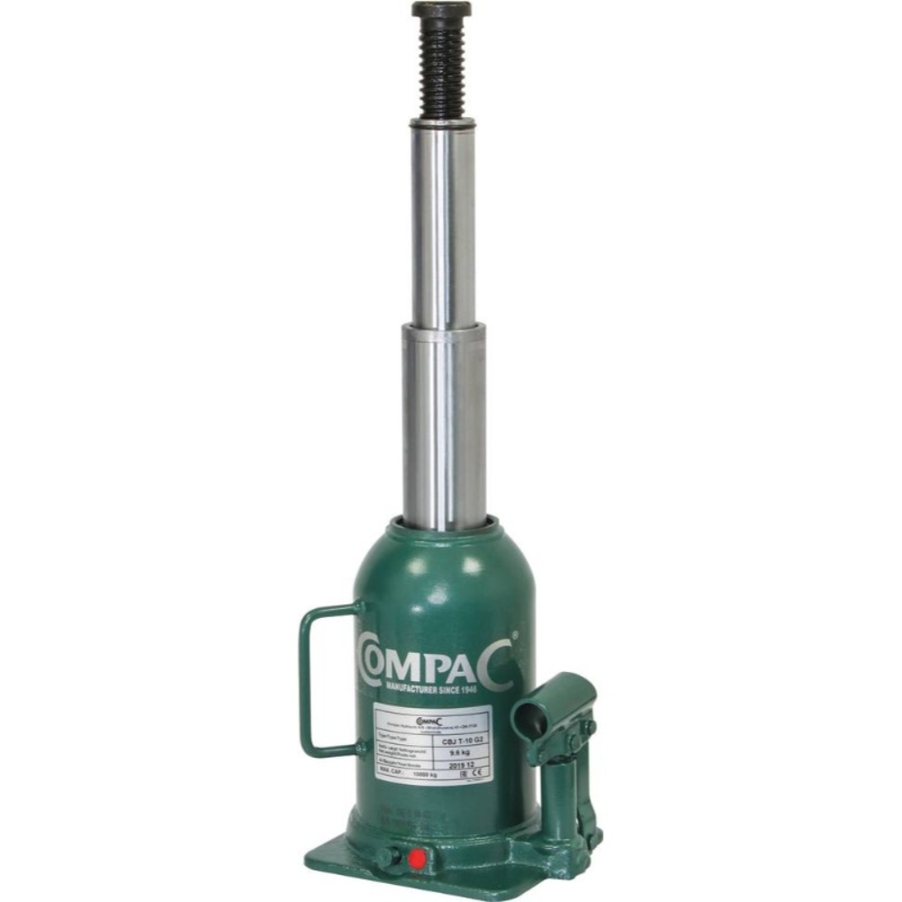 Cric bouteille hydraulique 10t telescopique compac COMPAC - 13029