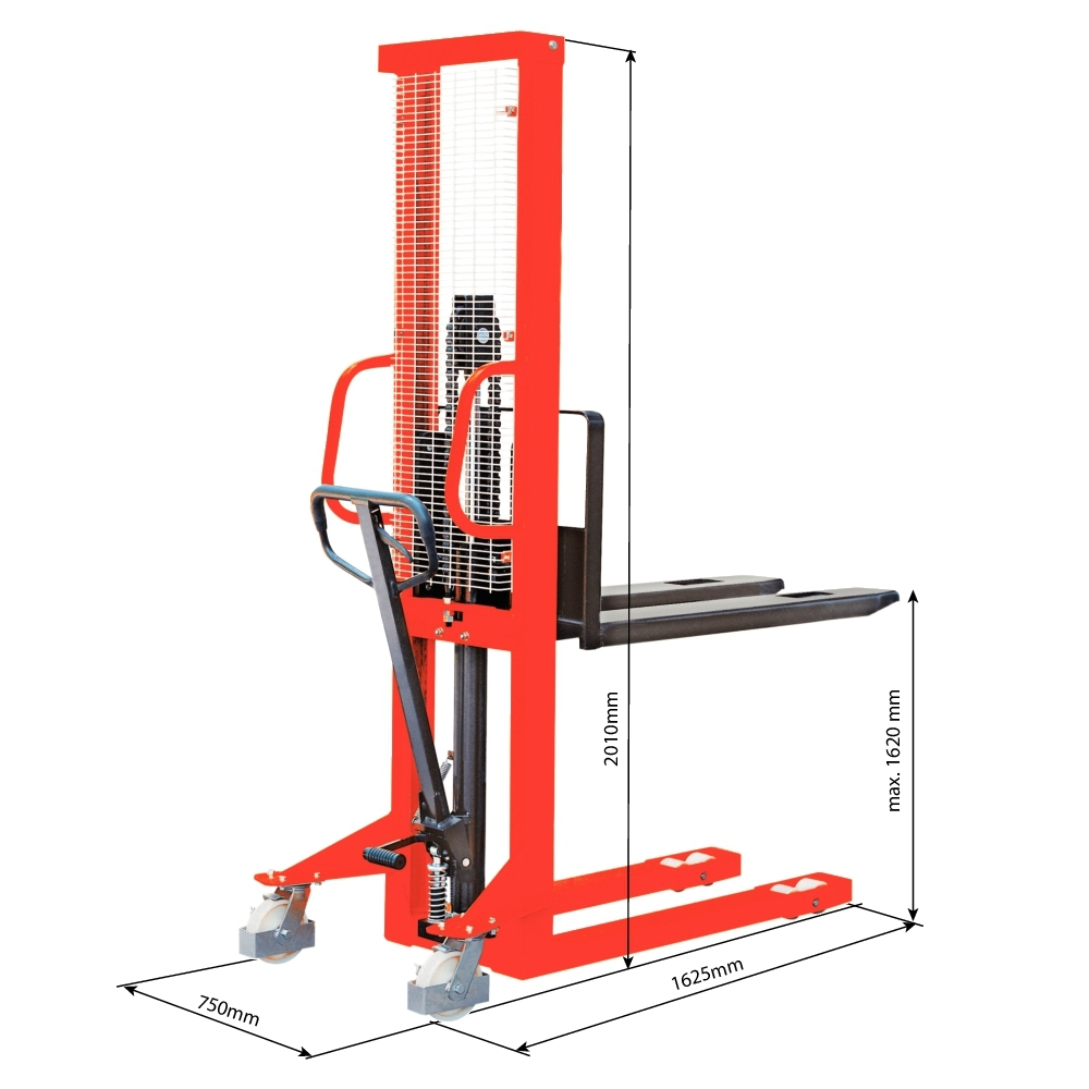 GERBEUR HYDRAULIQUE 160CM CAPACITE 500KG - DRAKKAR EQUIPEMENT - 13122