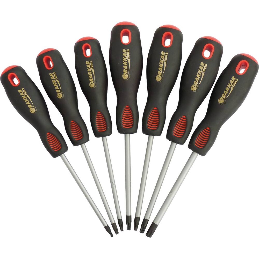 Tournevis Torx de T10 à T40 - boîte carton de 7 pcs DRAKKAR TOOLS - 13256