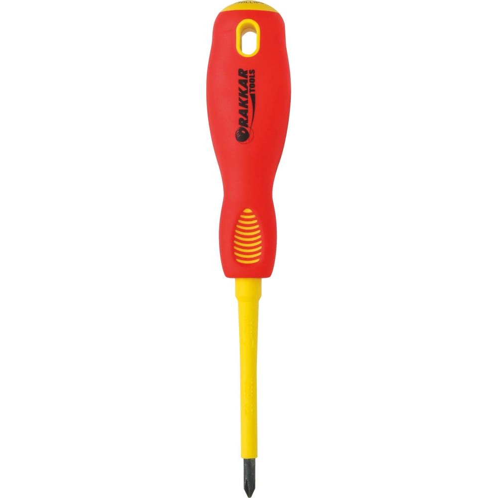 Tournevis Phillips PH1 80mm isolé 1000V - carte DRAKKAR TOOLS - 13290