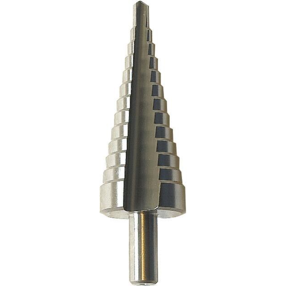 Foret conique à 13 étages sur tige 10mm de 6 à 30mm DRAKKAR TOOLS - 13524