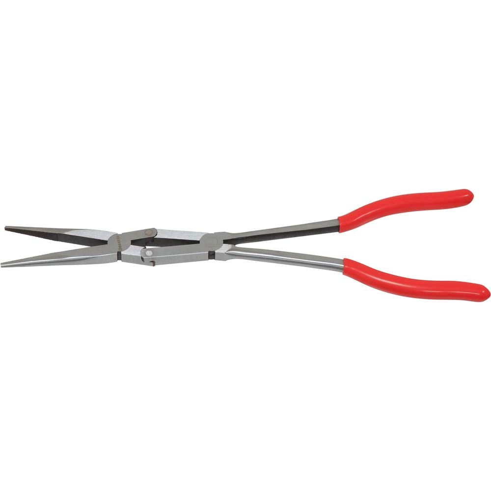 Pince droite 340mm demi-ronde double articulation gainée DRAKKAR TOOLS - 13705