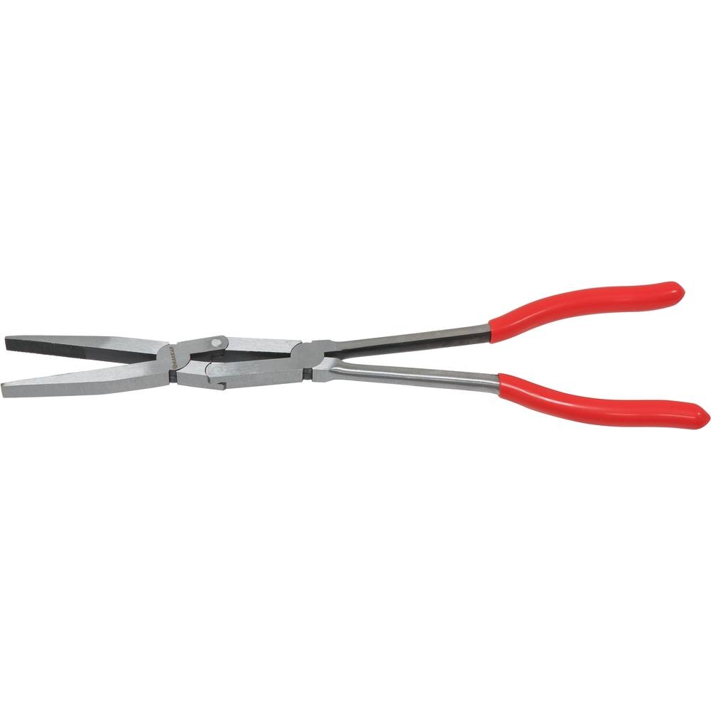 Pince droite 340mm plate large double articulation gainée DRAKKAR TOOLS - 13707