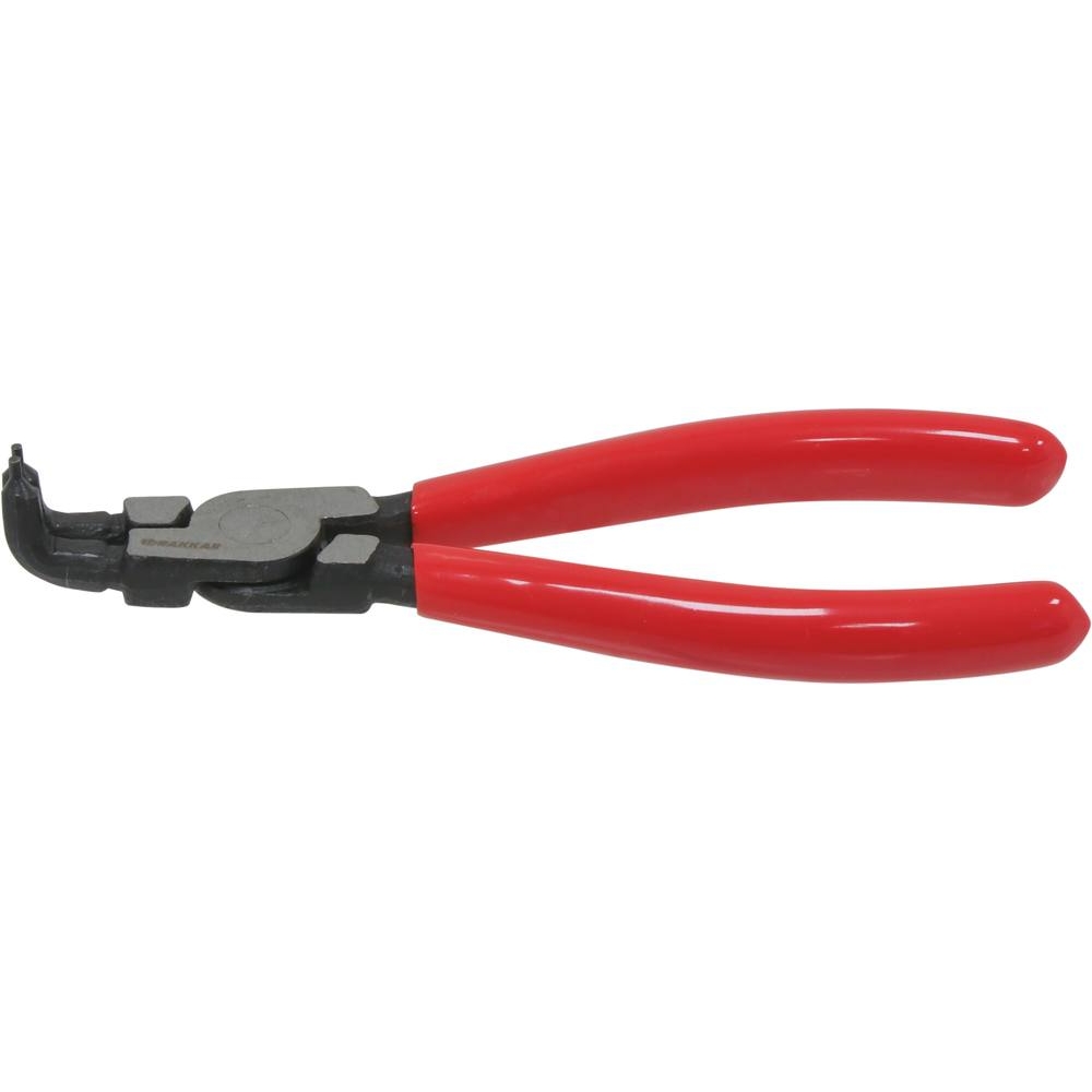 Pince coudée 135mm pour circlips intérieur 10/25mm gainée - carte DRAKKAR TOOLS - 13714
