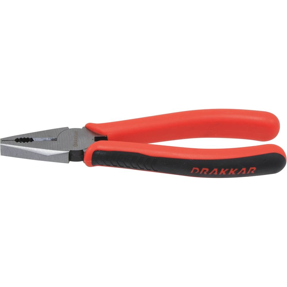 Pince universelle 180mm bi-matière - carte DRAKKAR TOOLS - 13733