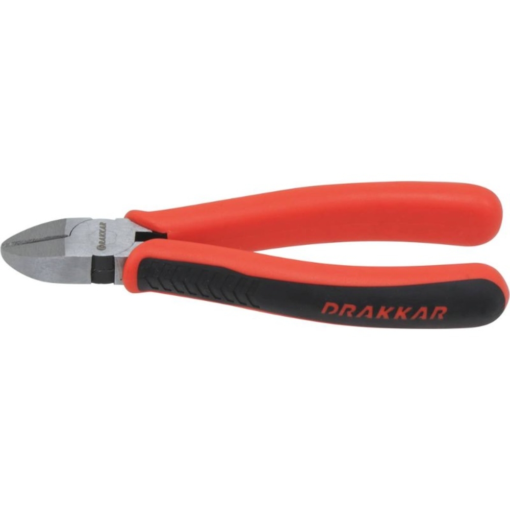 Pince coupante diagonale noire/carte dt DRAKKAR TOOLS - 13743
