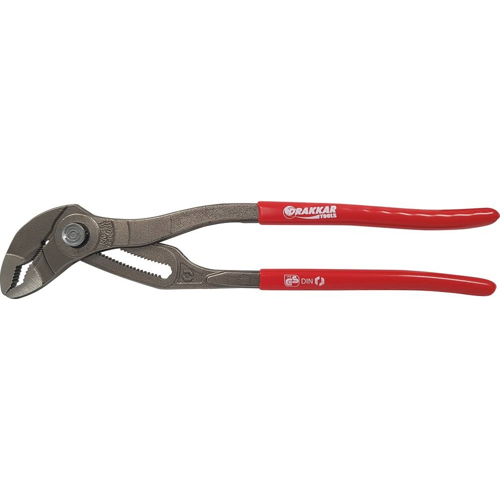 PINCE MULTIPRISE ENTREPASSEE 250MM BOUTON POUSSOIR *DT* - DRAKKAR TOOLS - 13744
