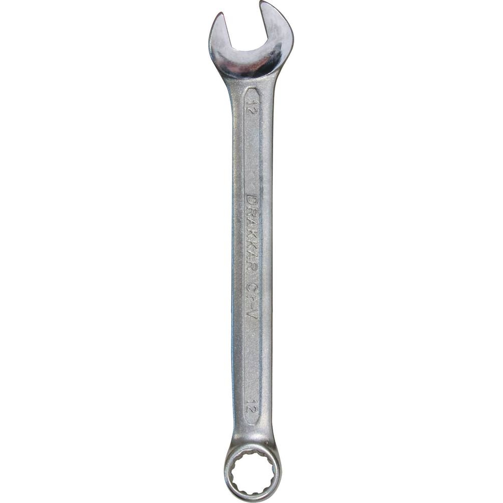 Clé mixte de 12mm tête polie DRAKKAR TOOLS - 13762