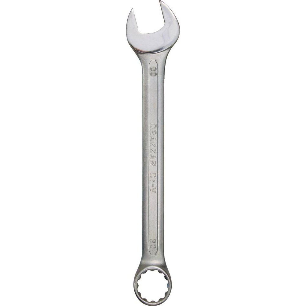 Clé mixte de 30mm tête polie DRAKKAR TOOLS - 13780