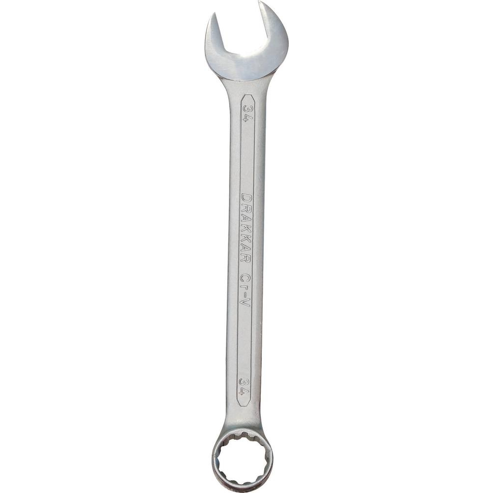 Clé mixte de 34mm tête polie - carte DRAKKAR TOOLS - 13811