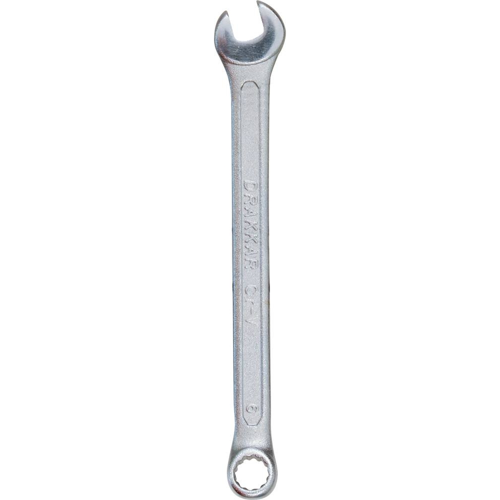 Clé mixte de 6mm tête polie - carte DRAKKAR TOOLS - 13826