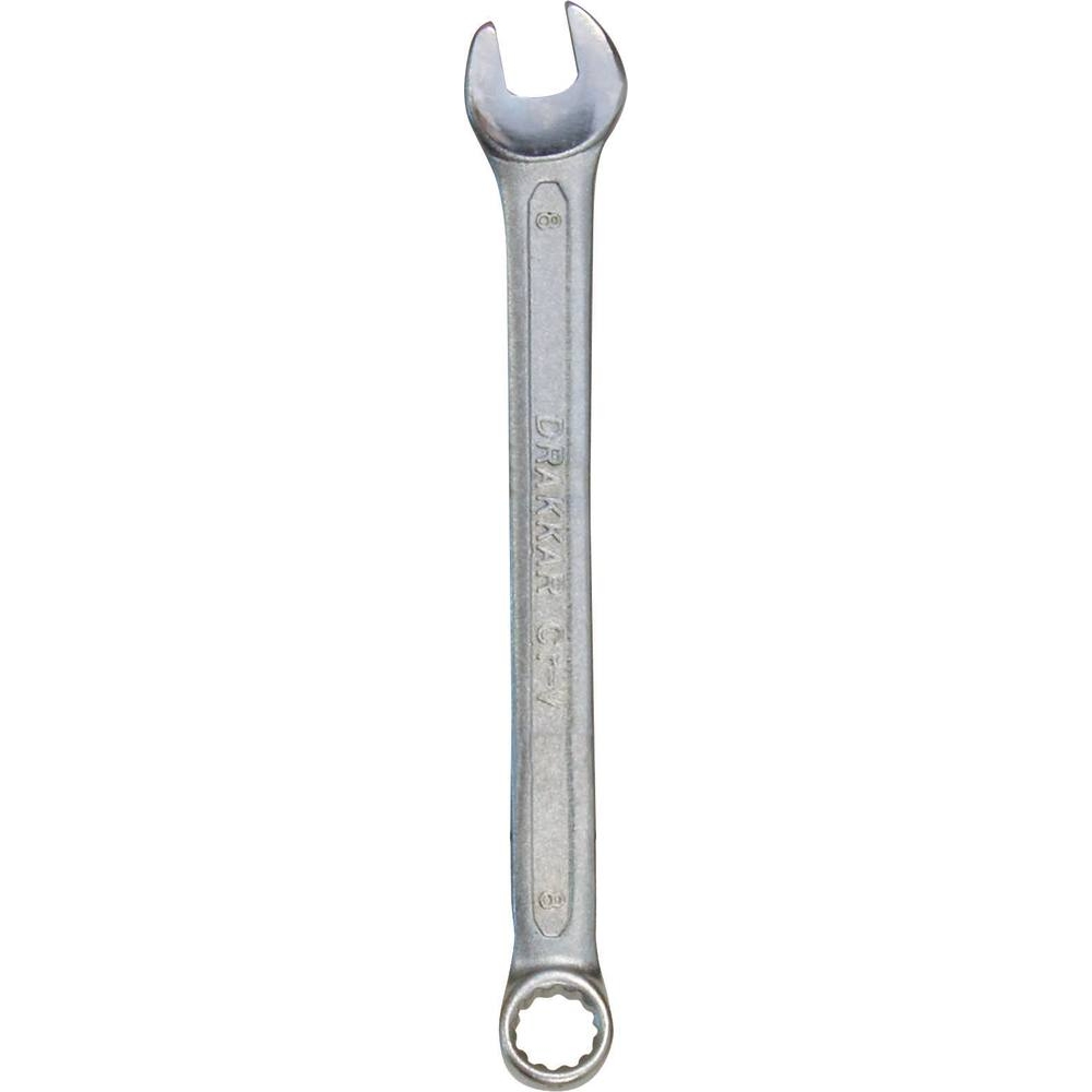 Clé mixte de 8mm tête polie - carte DRAKKAR TOOLS - 13828