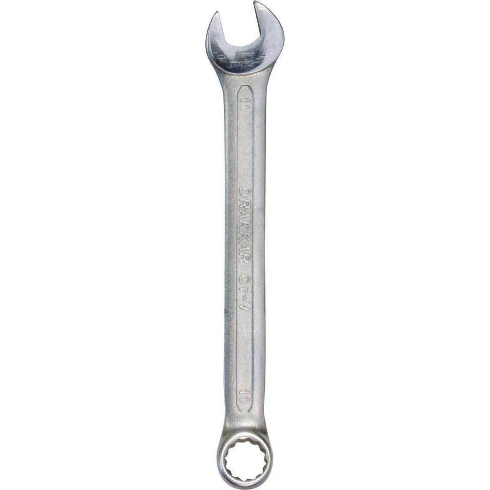 Clé mixte de 10mm tête polie - carte DRAKKAR TOOLS - 13830