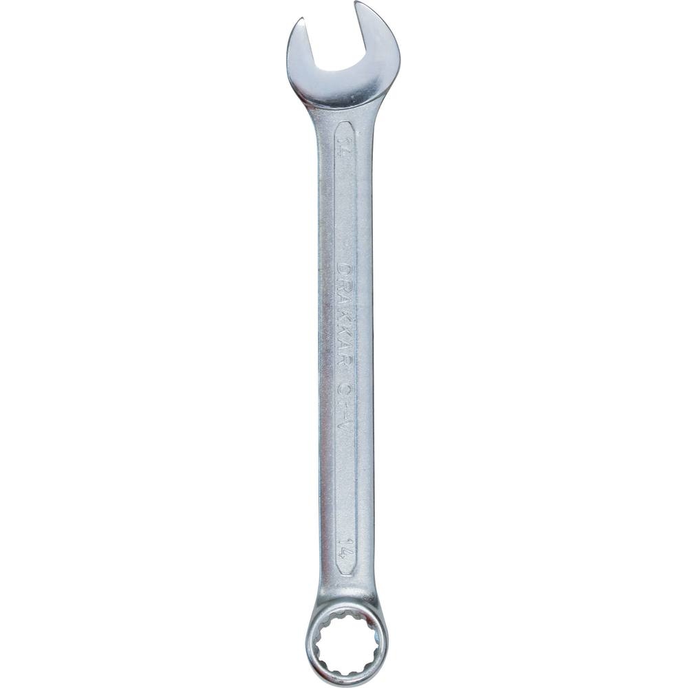 Clé mixte de 14mm tête polie - carte DRAKKAR TOOLS - 13834