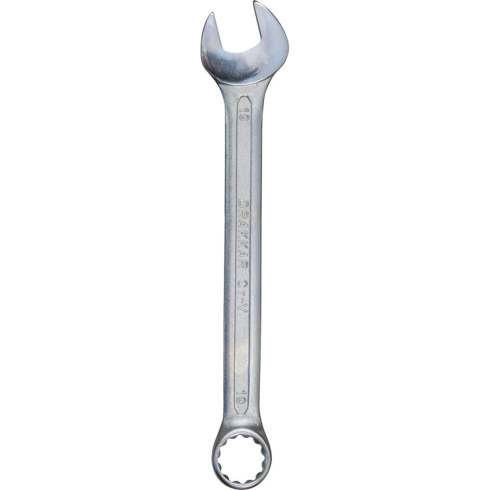 Clé mixte de 19mm tête polie - carte DRAKKAR TOOLS - 13839