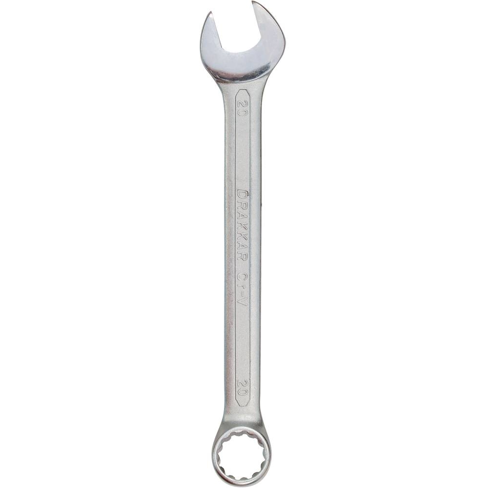 Clé mixte de 20mm tête polie - carte DRAKKAR TOOLS - 13840