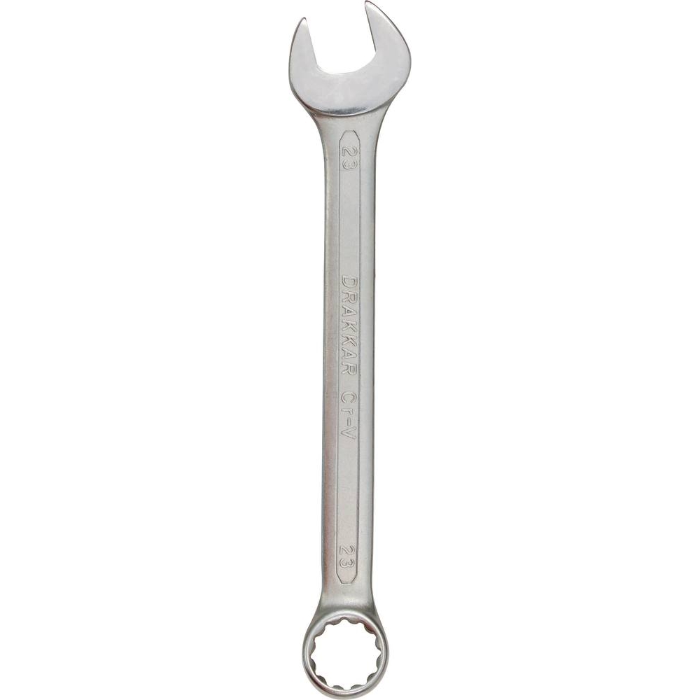 Clé mixte de 23mm tête polie - carte DRAKKAR TOOLS - 13843
