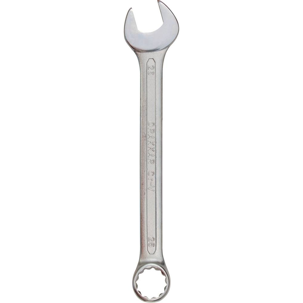 Clé mixte de 26mm tête polie - carte DRAKKAR TOOLS - 13846