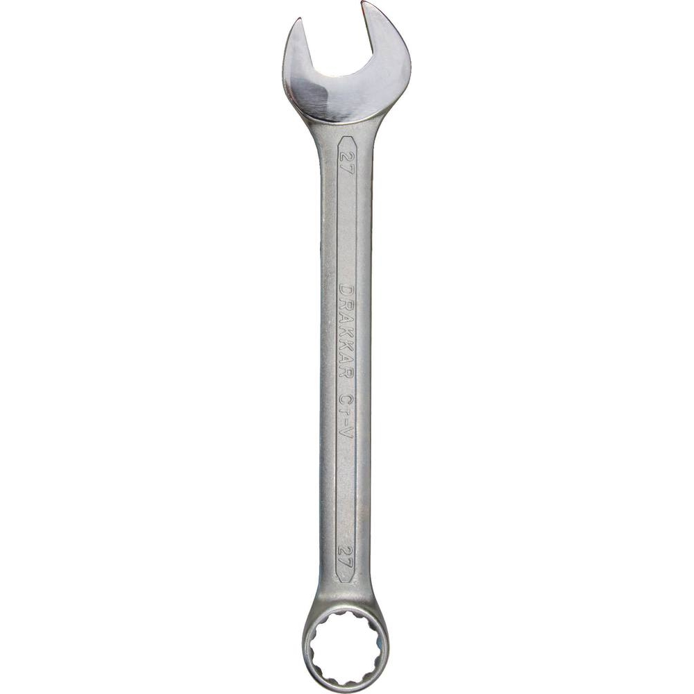 Clé mixte de 27mm tête polie - carte DRAKKAR TOOLS - 13847