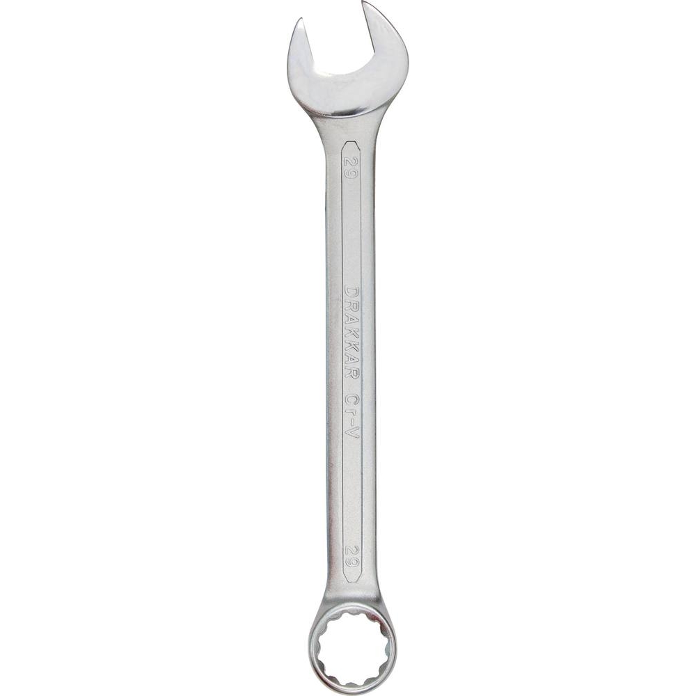 Clé mixte de 29mm tête polie - carte DRAKKAR TOOLS - 13849