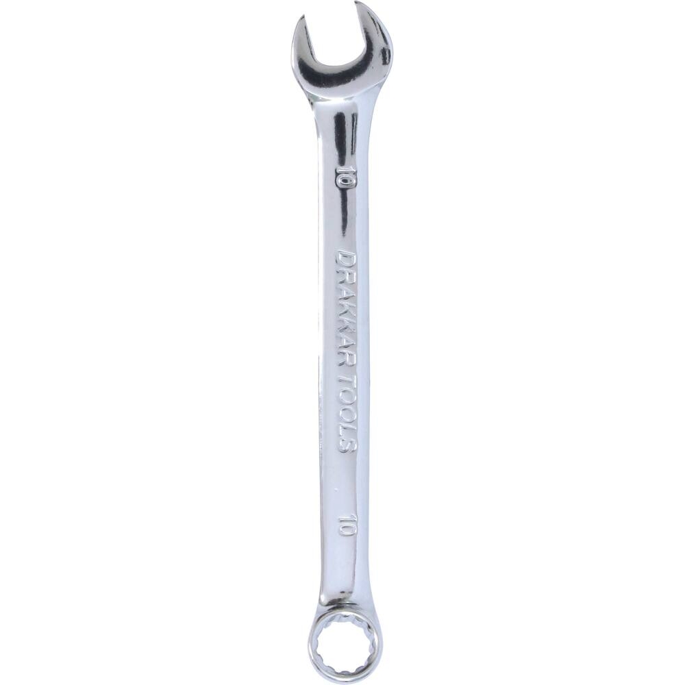 Clé mixte de 10mm full polish - carte DRAKKAR TOOLS - 13863
