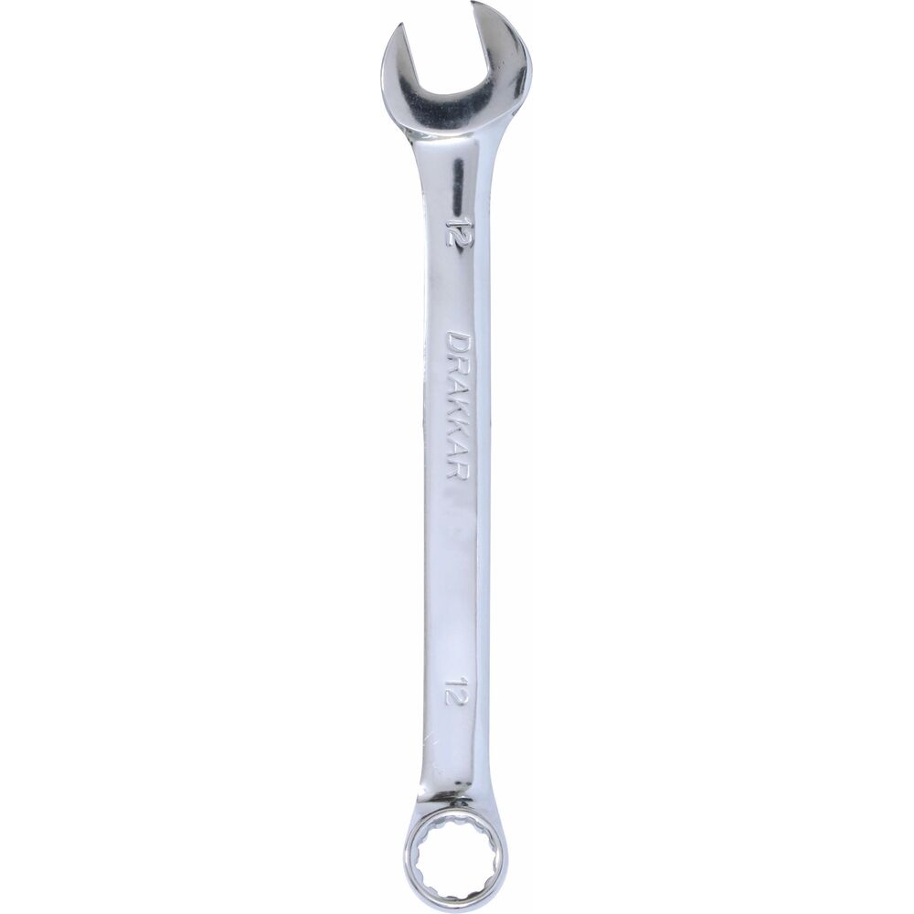 Clé mixte de 12mm full polish DRAKKAR TOOLS - 13866