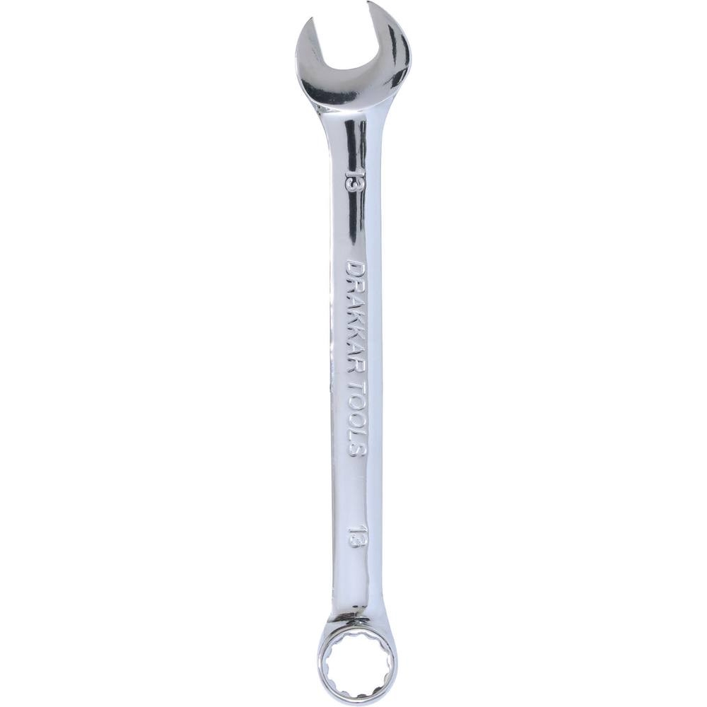 Clé mixte de 13mm full polish - carte DRAKKAR TOOLS - 13869