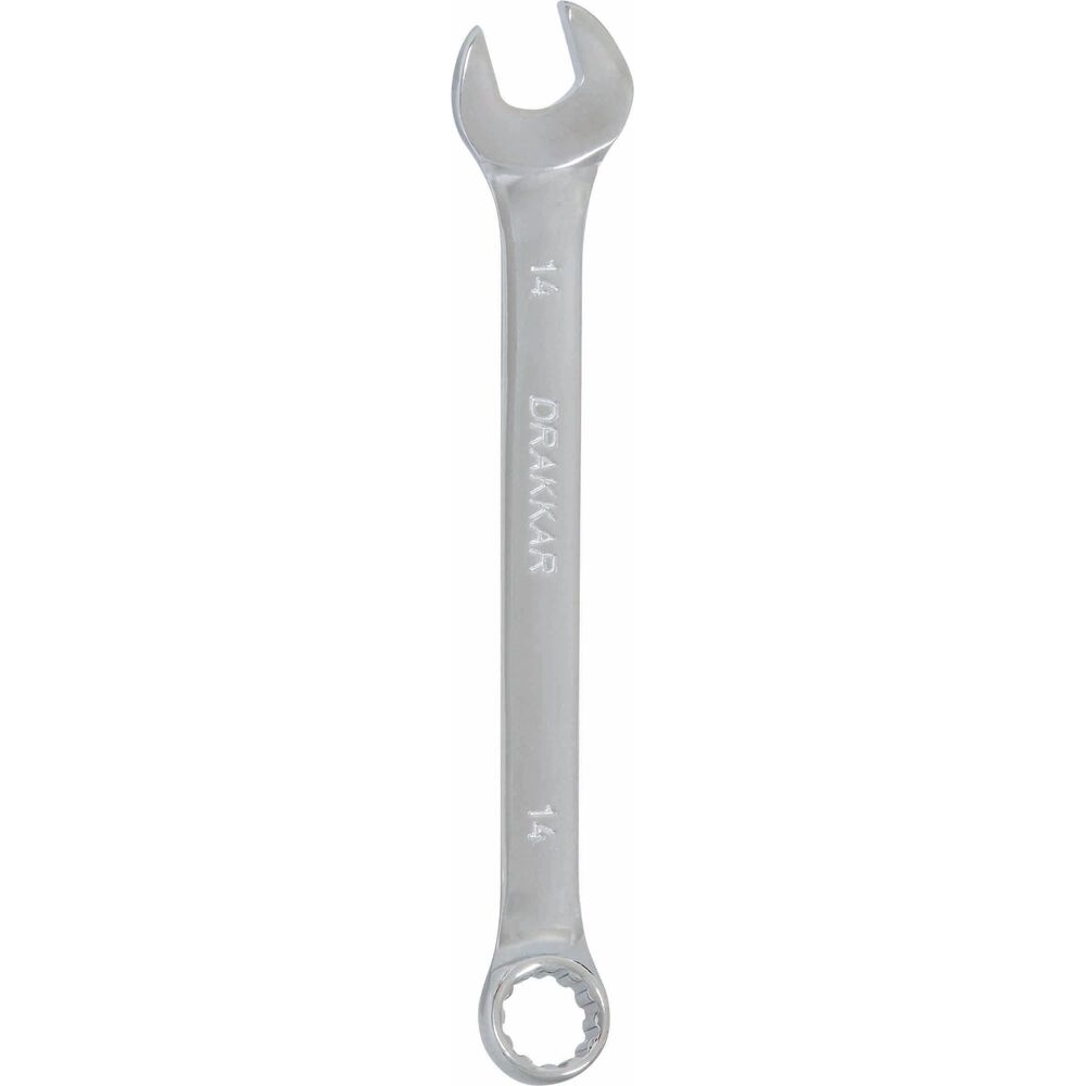 Clé mixte de 14mm full polish DRAKKAR TOOLS - 13870