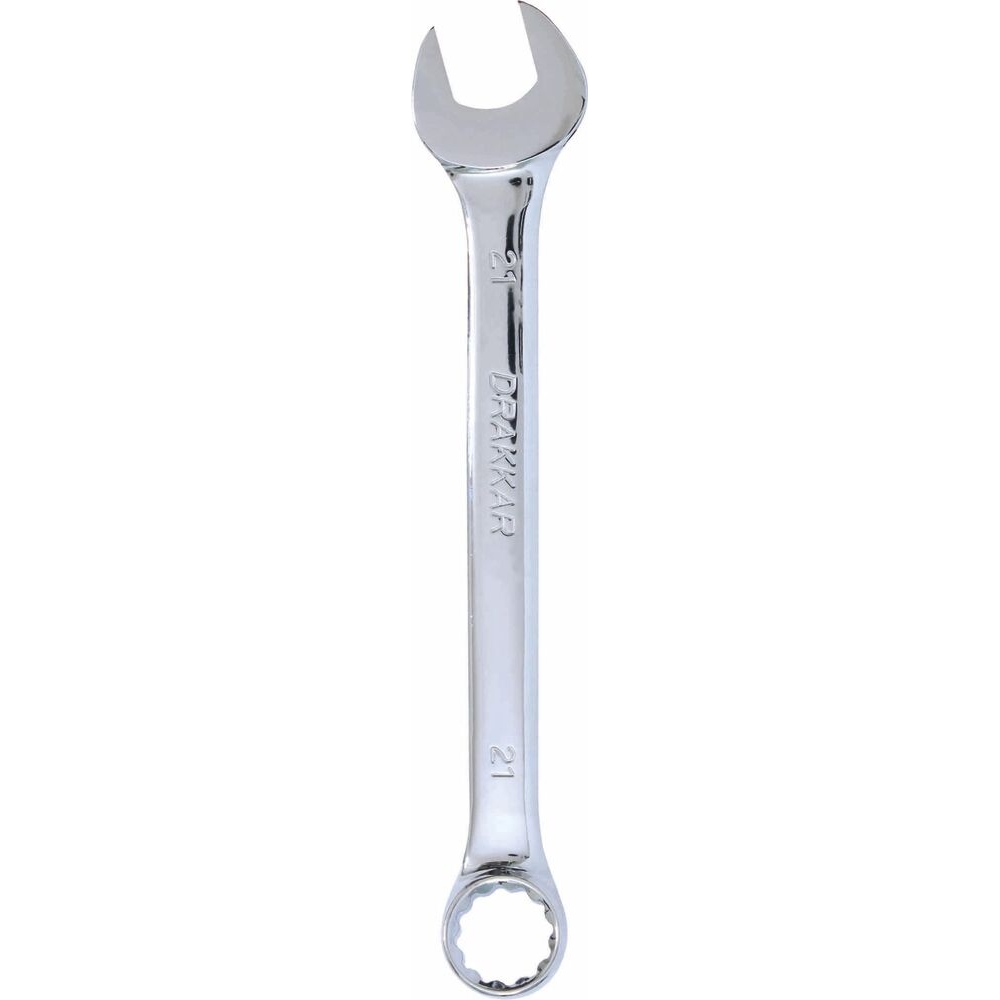 Clé mixte de 21mm full polish DRAKKAR TOOLS - 13884