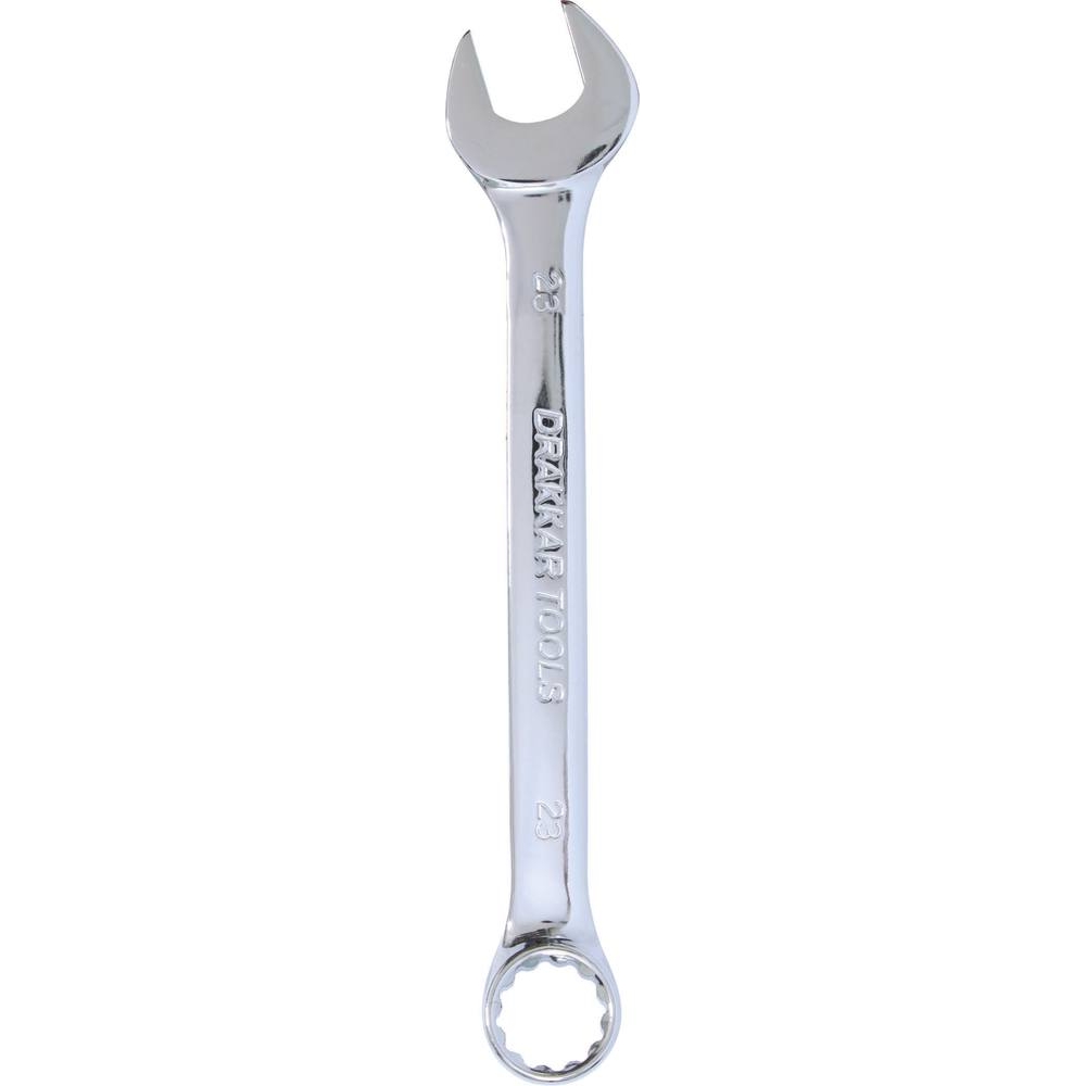 Clé mixte de 23mm full polish - carte DRAKKAR TOOLS - 13889