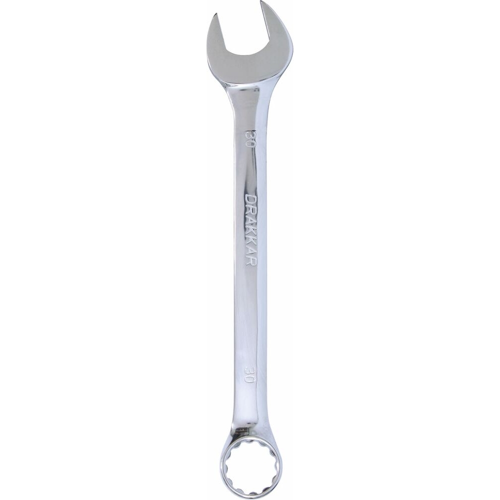 Clé mixte de 30mm full polish DRAKKAR TOOLS - 13902