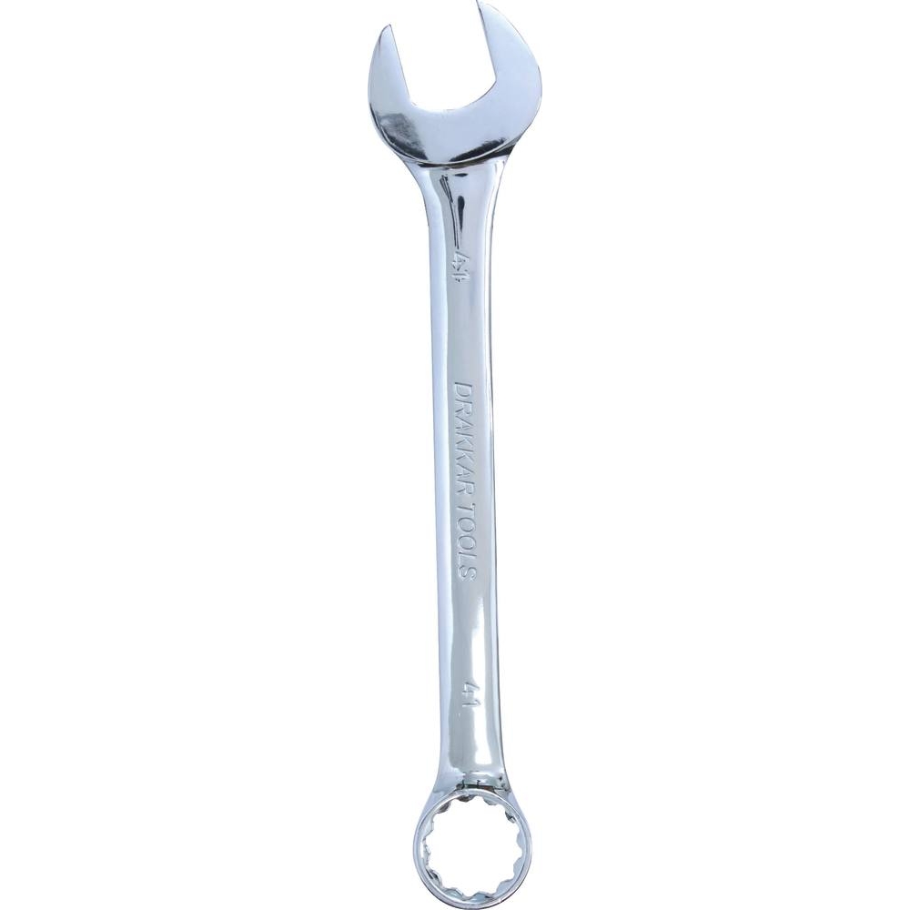 Clé mixte de 41mm full polish - carte DRAKKAR TOOLS - 13948