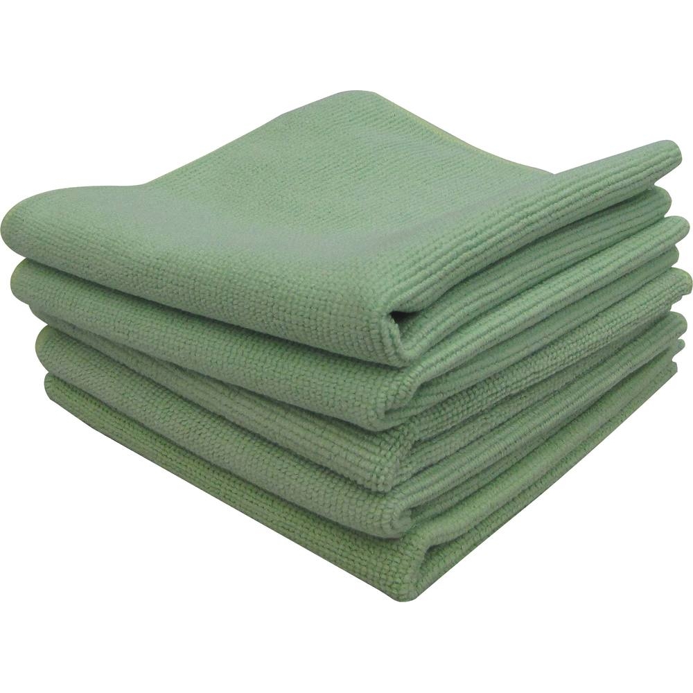 Microfibre 320 g/m² 320x300mm verte - lot de 5 pcs KARZHAN - 14006