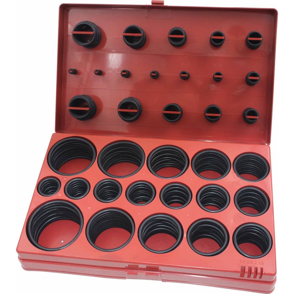 Joints toriques métriques de 3 à 50mm - coffret de 408 pcs KLIPPER - 14095