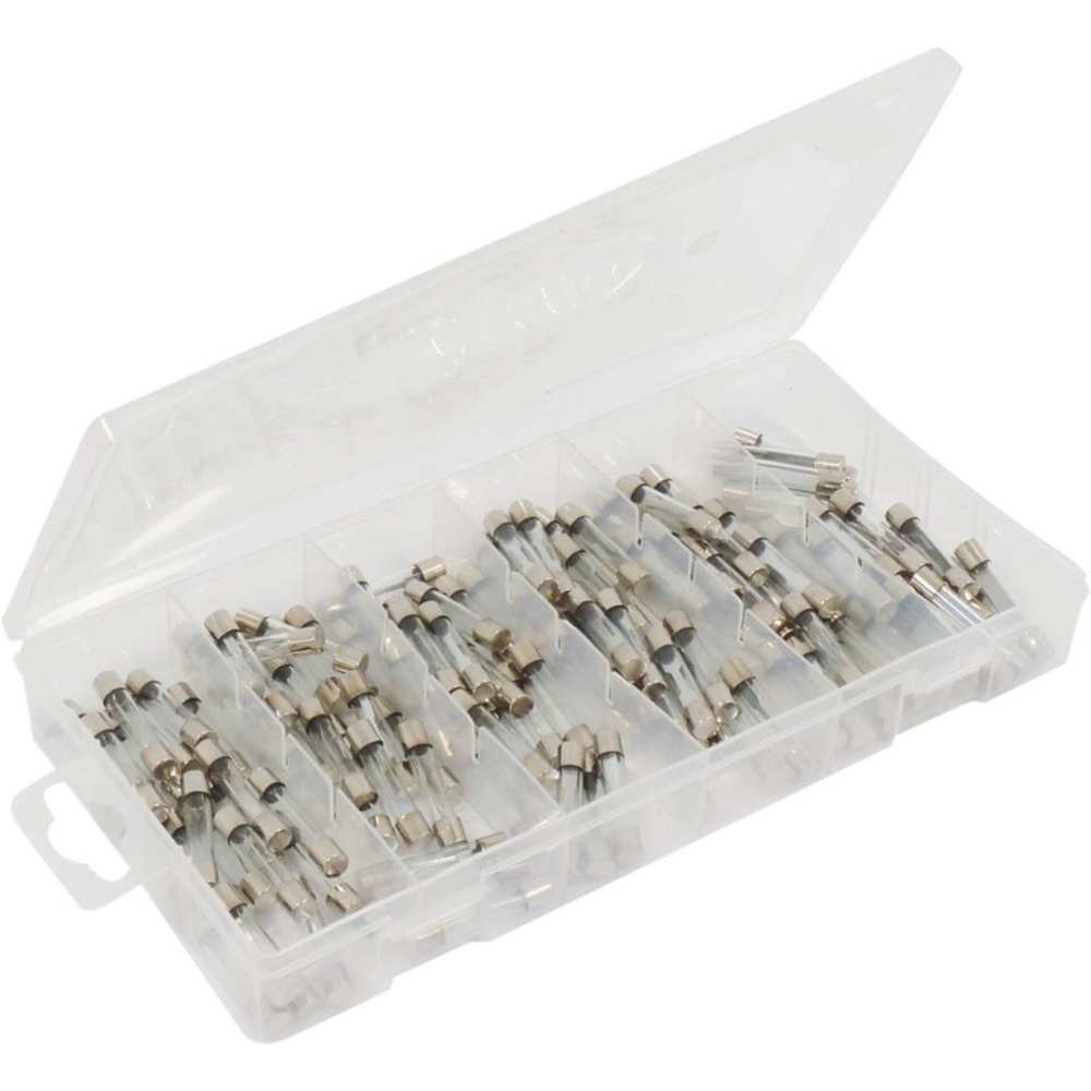 Assortiment de 120 fusibles verres SODELEC - 14101