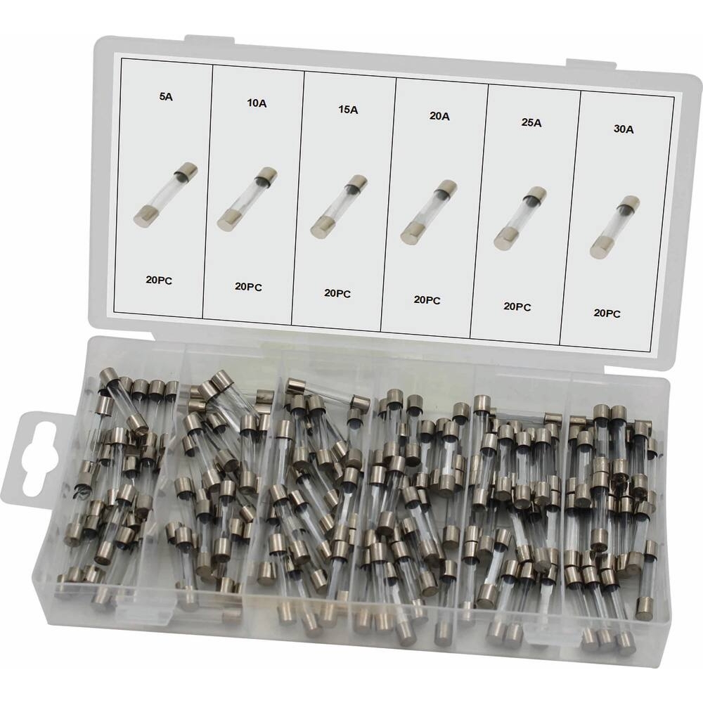 Fusible en verre assortiment - coffret de 120 pcs STILKER - 14101